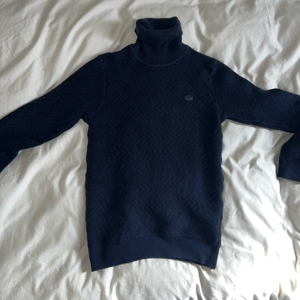Lacoste knit turtleneck